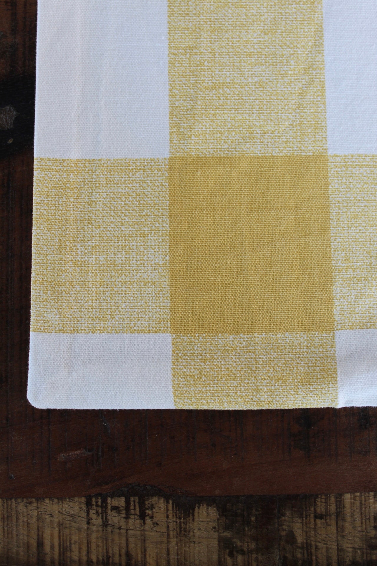 Yellow Checkered Placemats