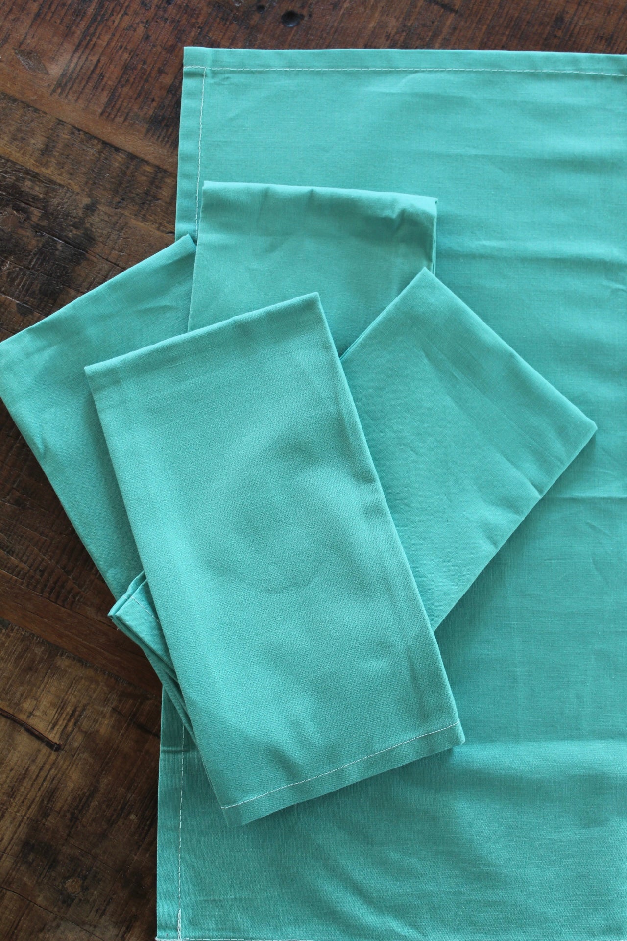 Teal Cloth Napkins