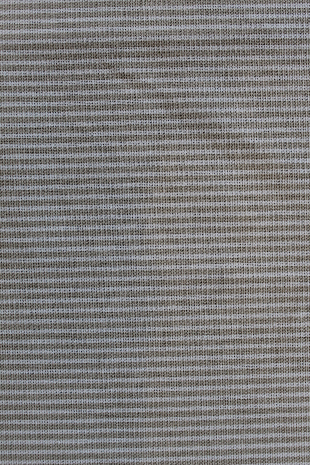 Beige Striped Tablecloth