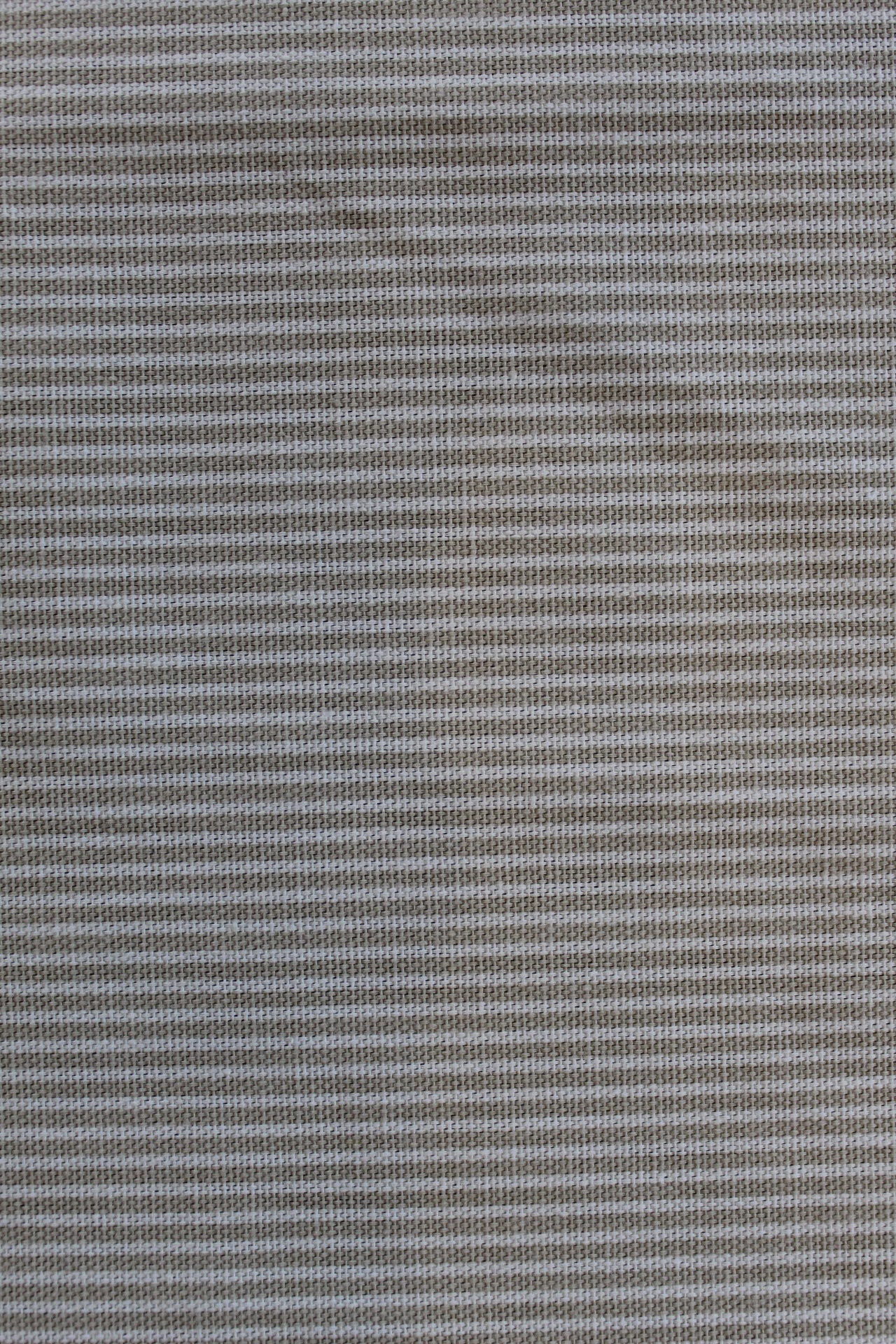Beige Striped Tablecloth