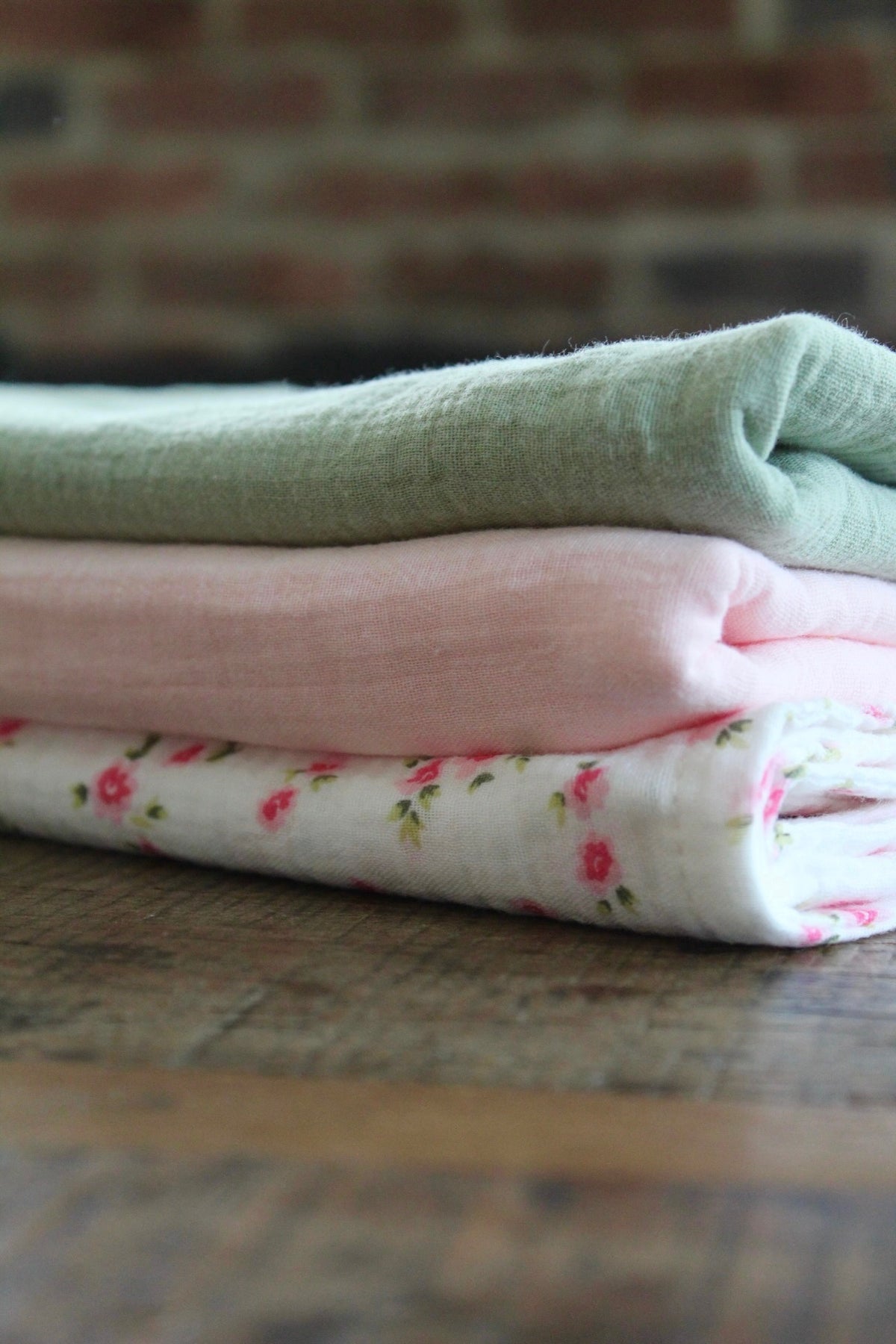 Baby Girl Burp Cloths